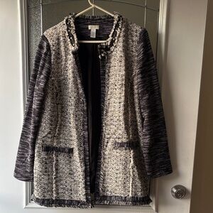 Chicos Tweed Jacket